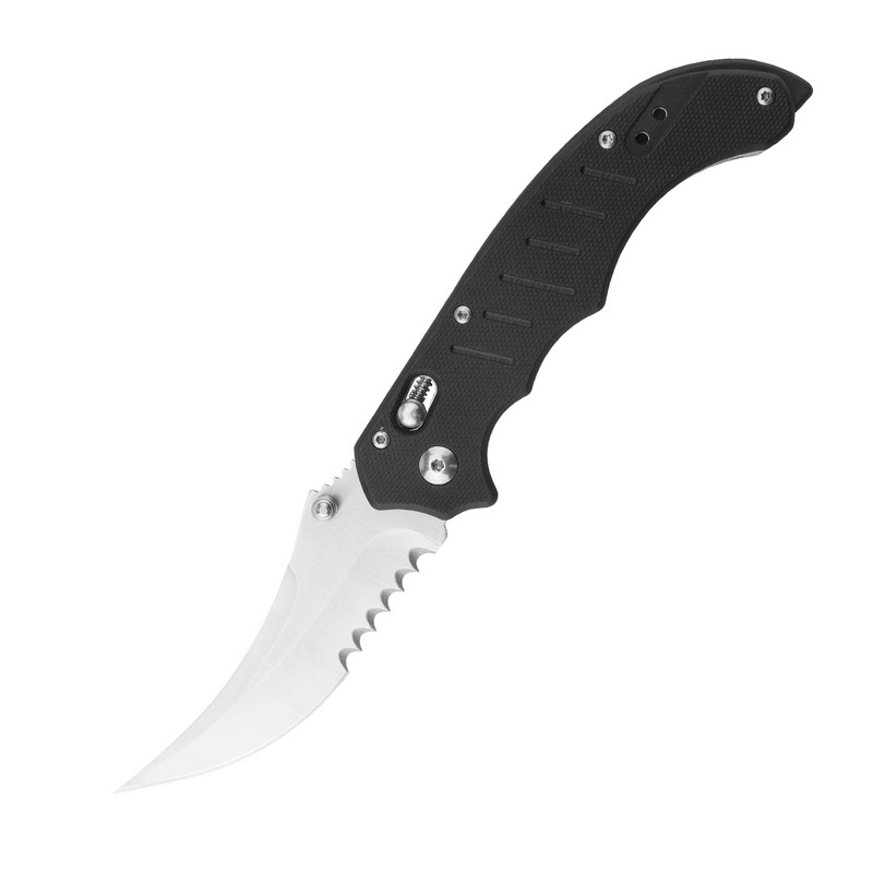 AK-3164B Supplier Outdoor Pocket Folding Survival Knife Portable Hunting Axis Lock Knife Custom Logo