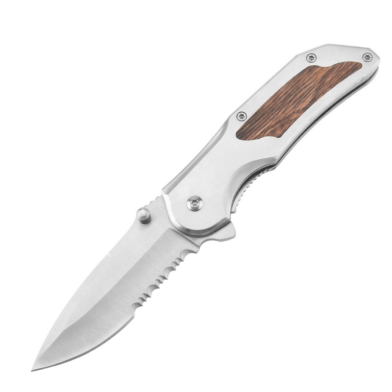 PK-1049 Wholesale Outdoor Personalized Camping Knife Tactical Folding Steel Blade Survival Knife