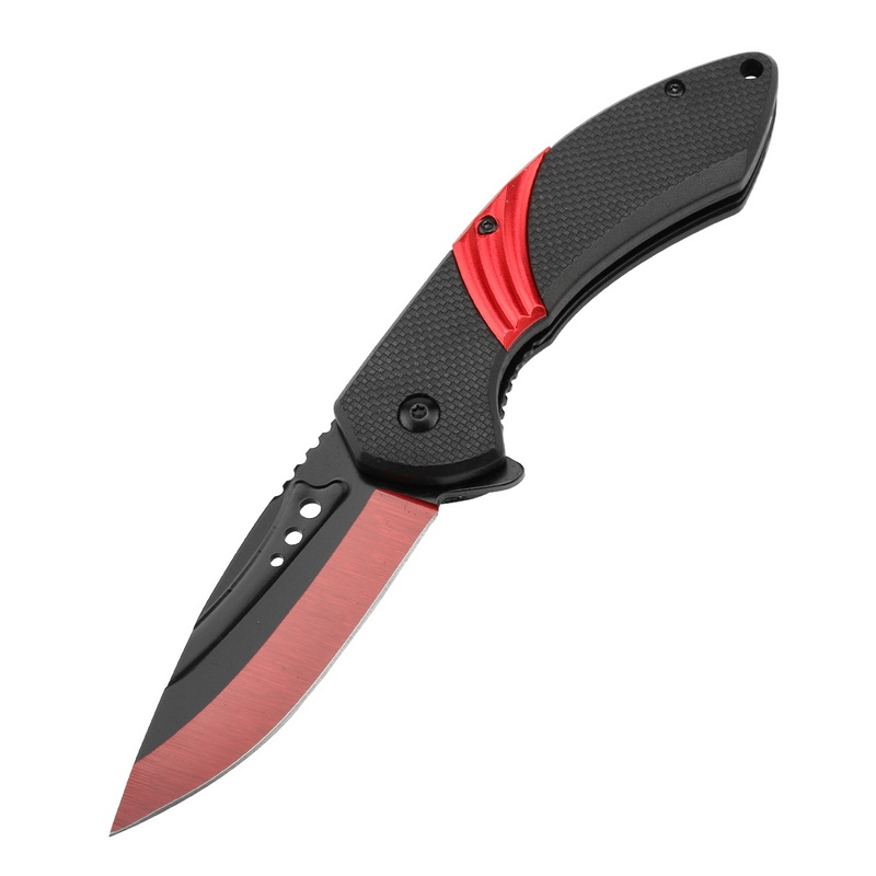 PK-1063 Portable Stainless Steel Folding Pocket Knives Camping Pocket Hunting Knife