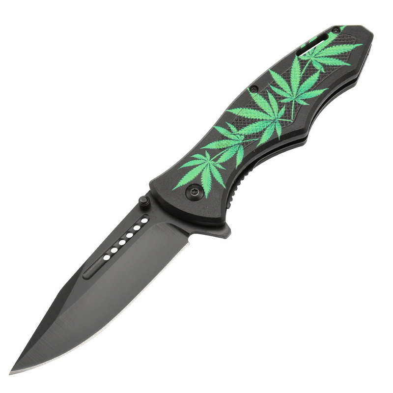 PK-1085 Stainless Steel Folding Utility Knife 3D Printing Camping Pocket Knife