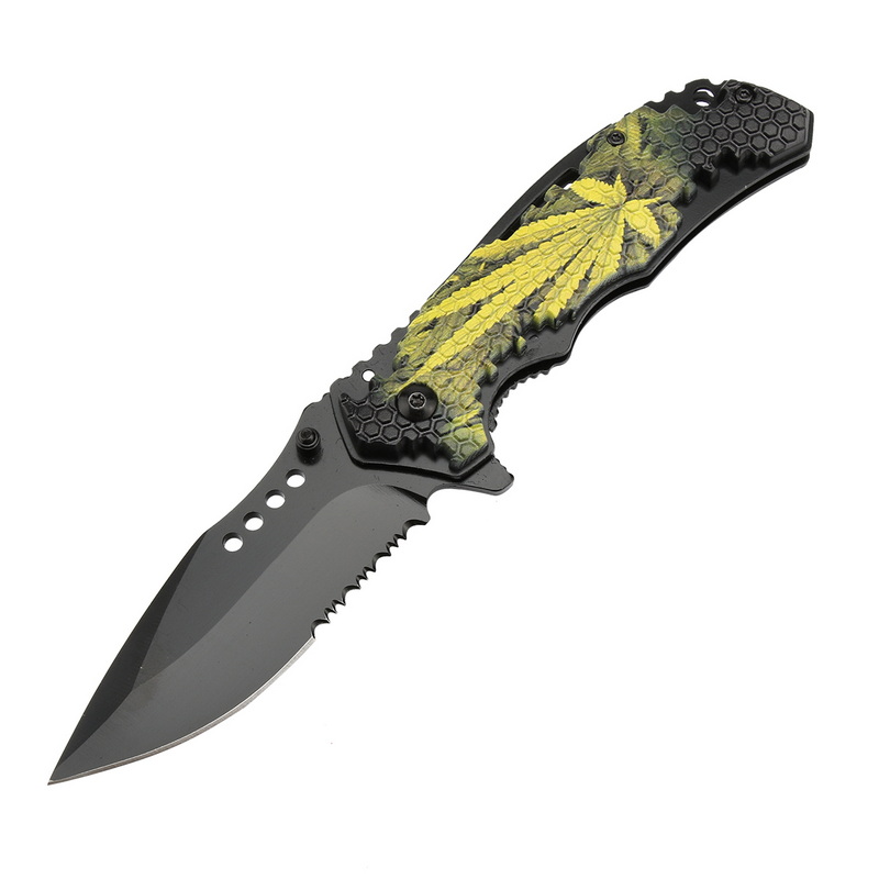 PK-1086 Portable Outdoor Fixed Blade Camping Pocket Knife Folding Knives With Custom Logo
