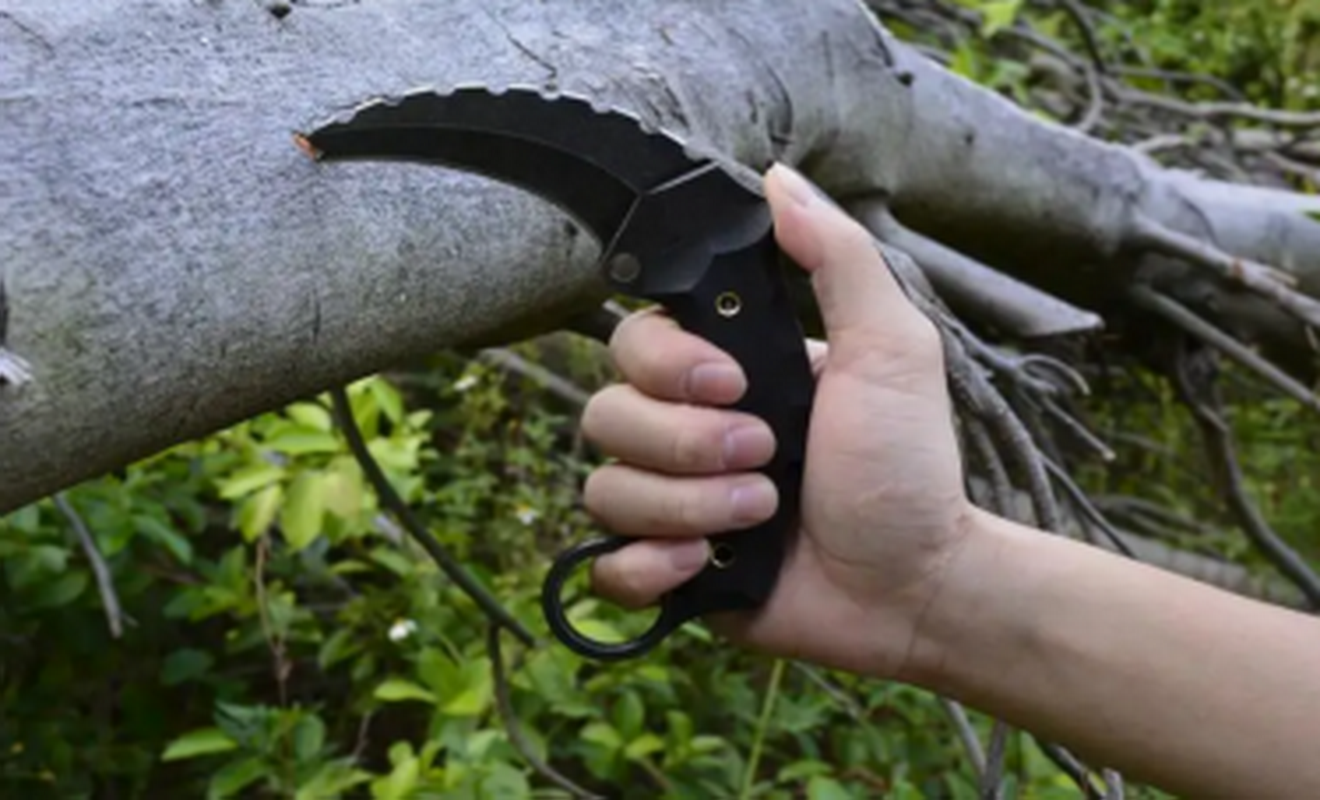 The Grip Of A Claw Knife