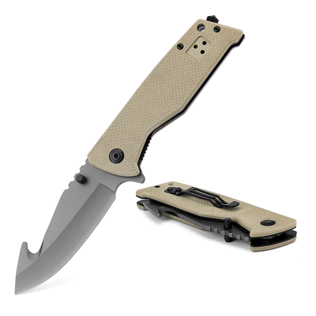 Steel Hunting Survival Knife
