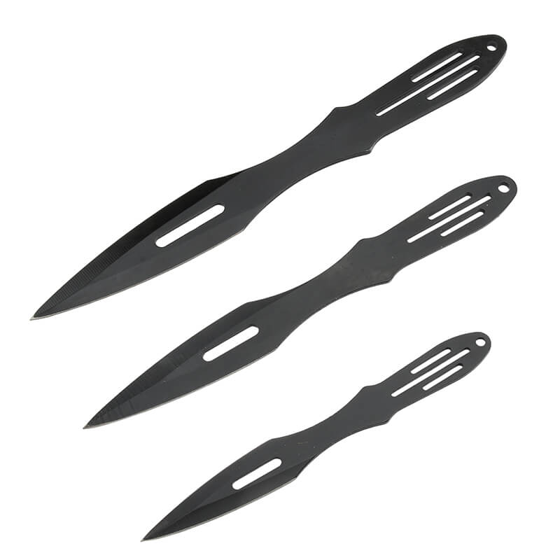DS-2029 3 PCS Training Knives - Stainless Steel Pouches for Practicing Darts