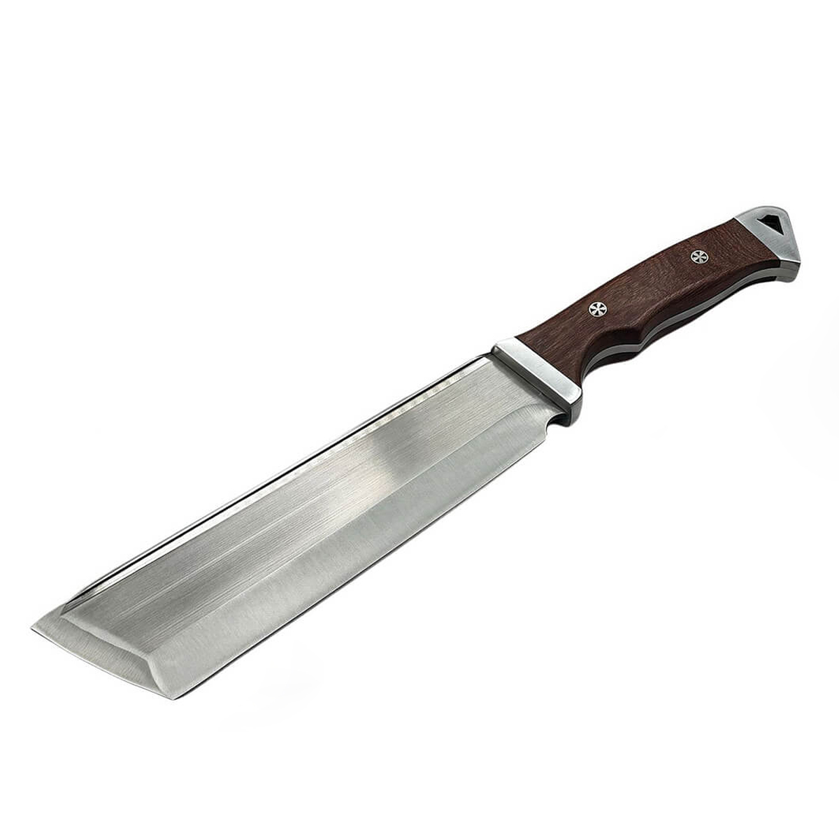 HT-8876 Portable Stainless Steel Straight Knife Machetes Survival Tool for Hiking