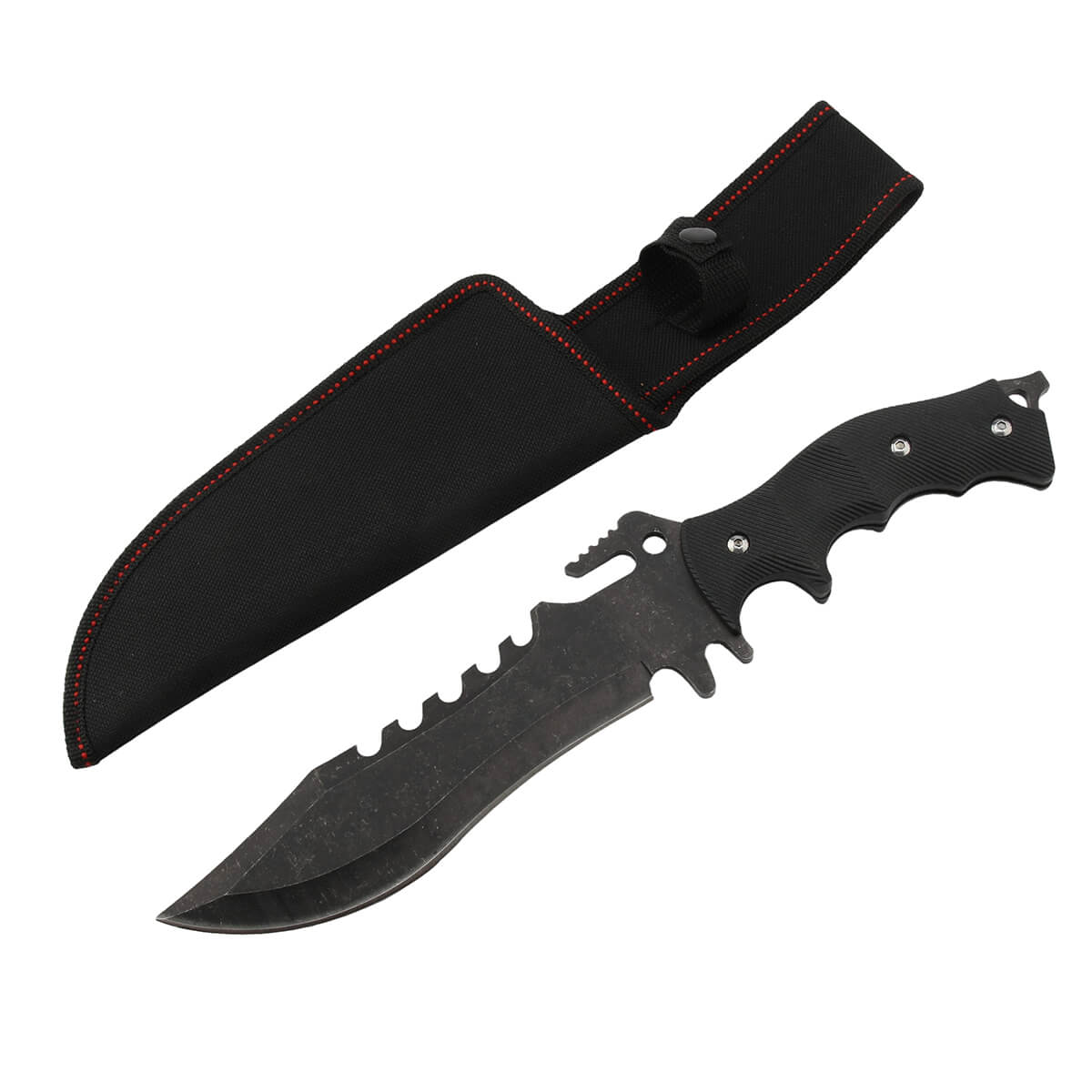 HT-8881 Custom Outdoor Hunting Utility Knife Stainless Steel For Camping & Hunting Saw Knife