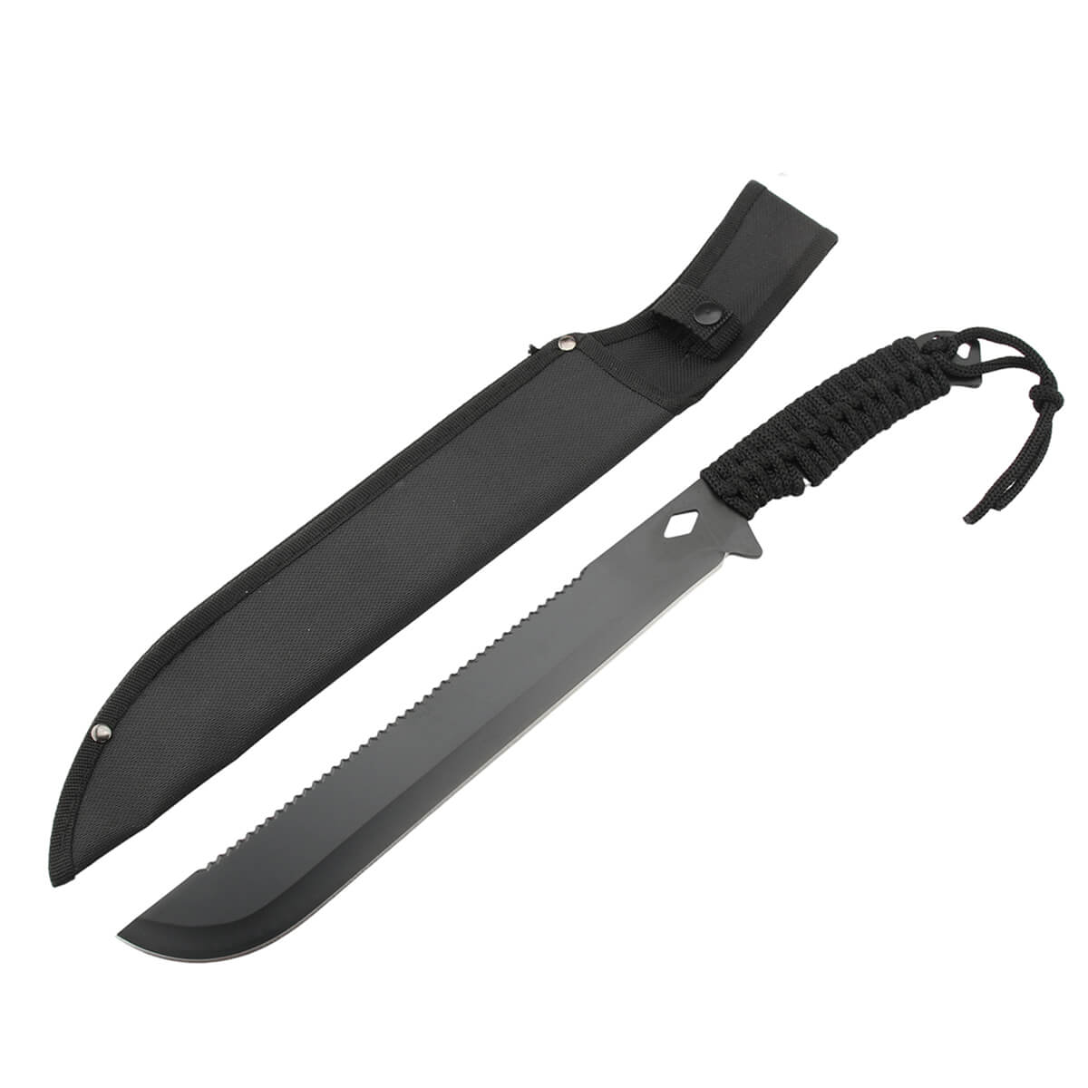 HT-8883 Wholesale Tactical Stainless Steel Survival Knife Outdoor Camping Saw Knife