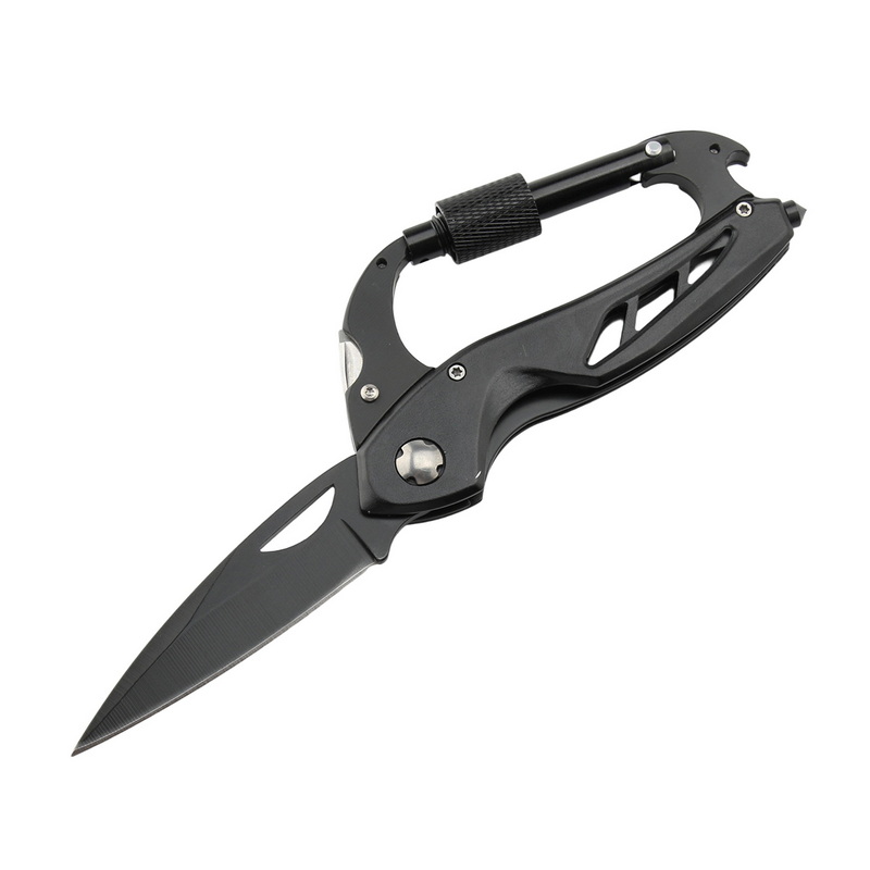 MT-1098 Multi-functional Climbing Aluminum Hook Outdoor Survival Hook Knife Tool