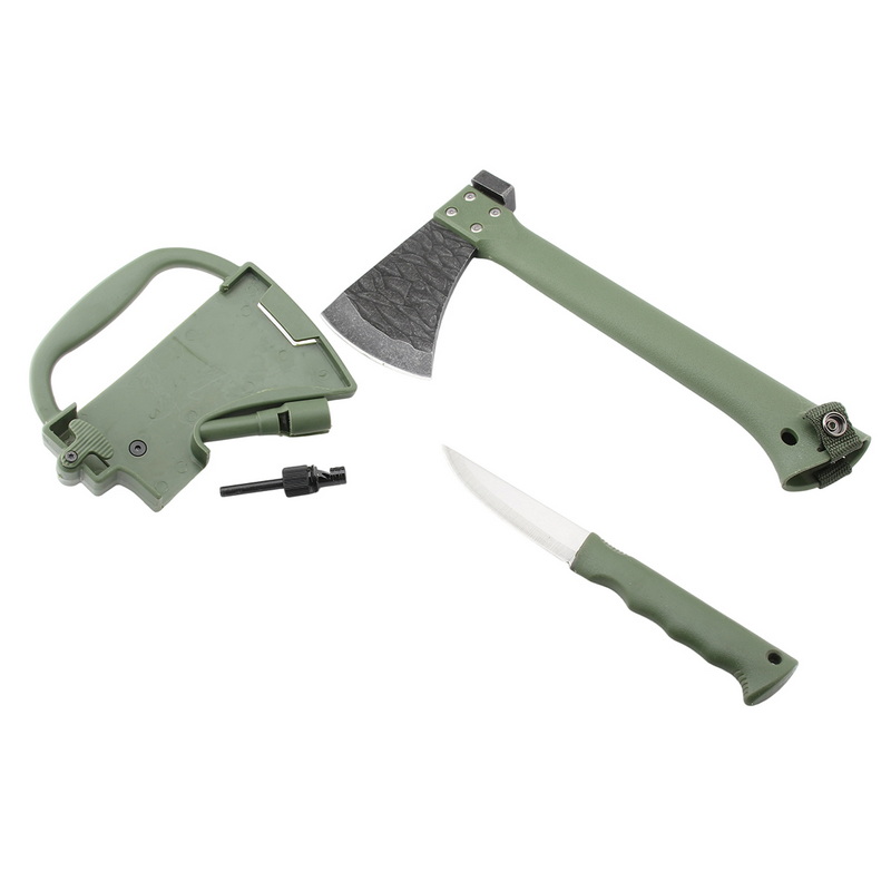 AX-1025 Industrial Grade Outdoor Multi-purpose Tools Multi Tool Hatchet Hunting Camping Axes With Knife