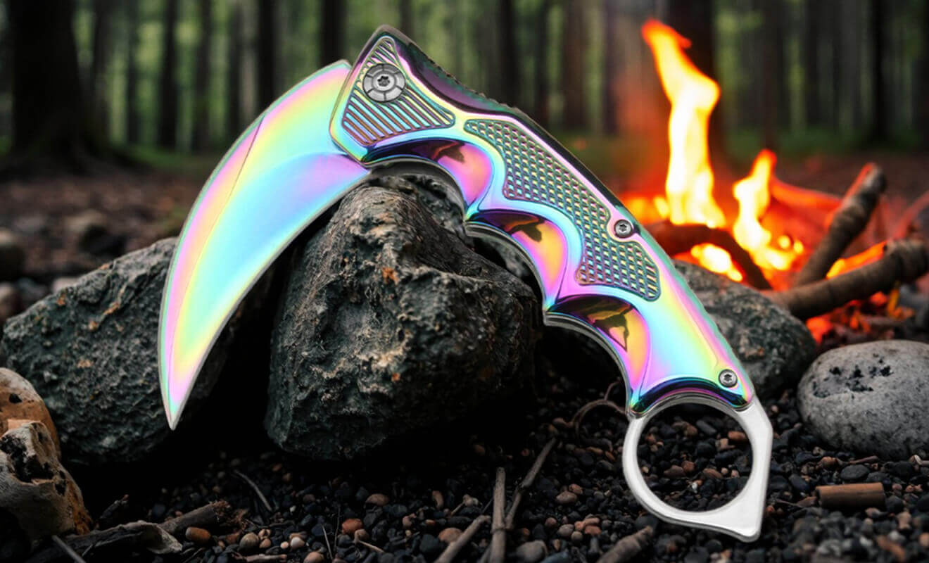 Neon Claw: The Aesthetics of Outdoor Claw Blades and Wilderness Survival