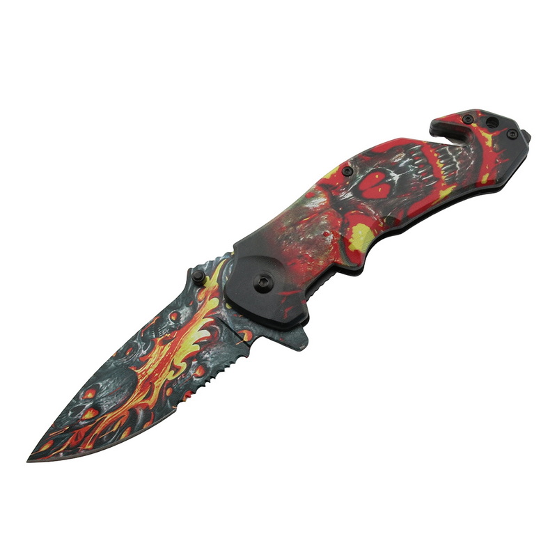 PK-1231 Fixed Blade Tactical Pocket Knife Outdoor Survival Hunting Folding Knife