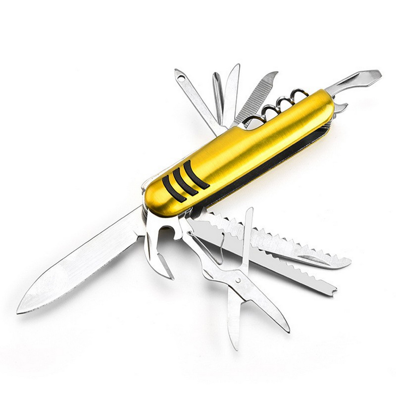 MT-1079 Portable Camping Mini Multi Tool multifunction knife folding outdoor utility multi-tool knife