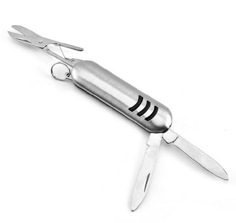 MT-1088 Survival Outdoor Camping Tool Multi Purpose Camping Tool 3 in 1 Multi Knife