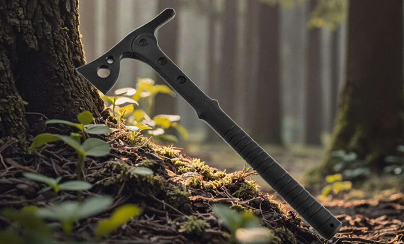 Tactical Camping Tomahawk – Ultimate Multi-Tool Axe for Jungle Trips & Wilderness Survival