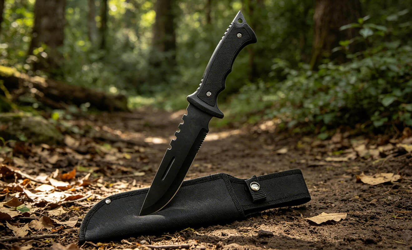Tactical Fixed Blade Survival Knife – Your Indispensable Companion for Camping & Jungle Exploration